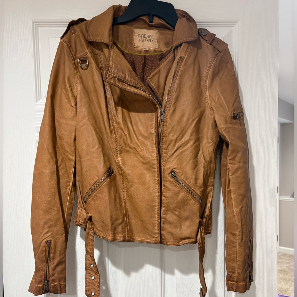 Thread & Supply Moto Jacket